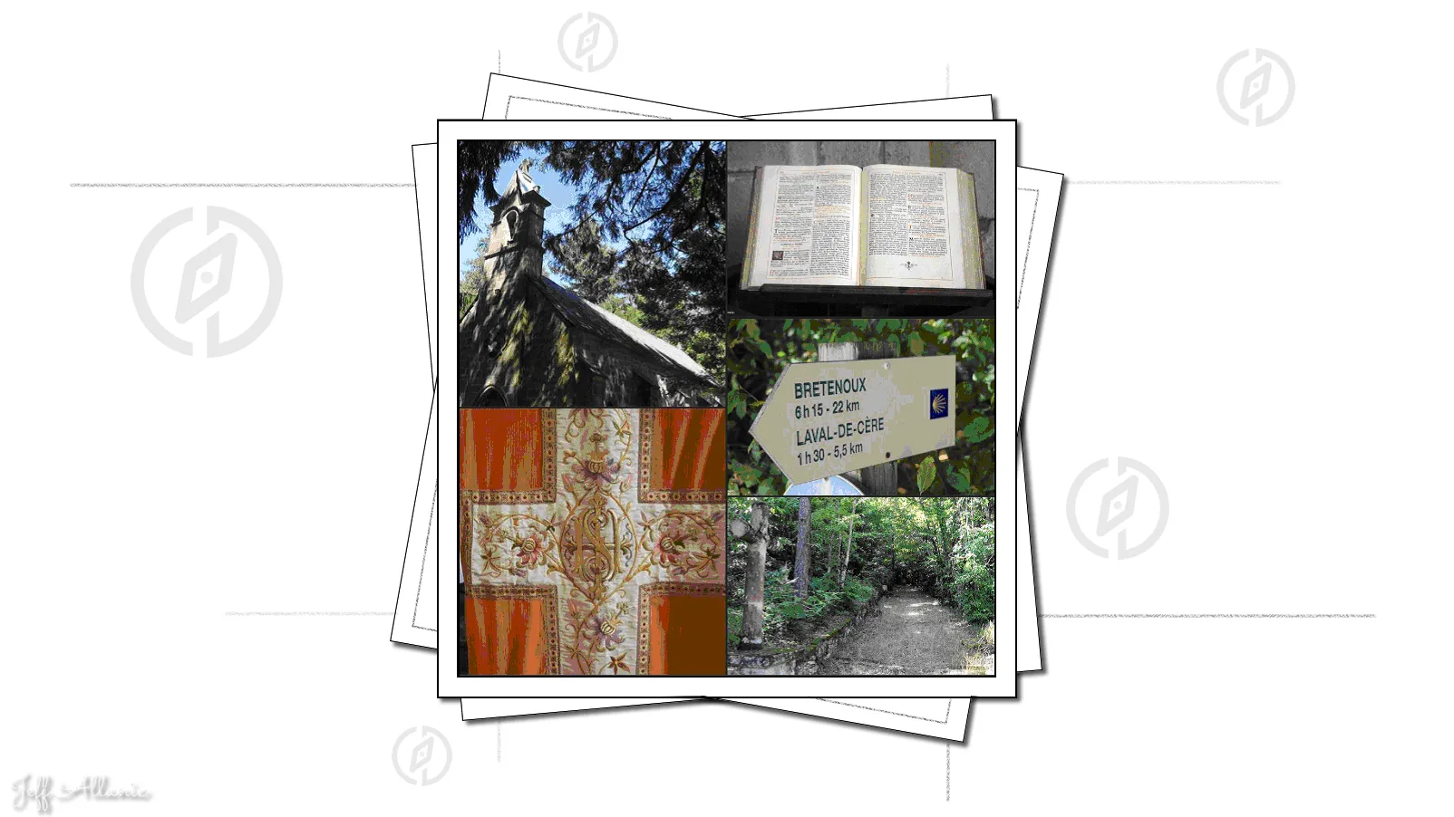 Corrèze découverte - Jeff Allanic - Générateur de micros aventures - Post N° 2 - Le chemin de croix de Notre Dame de Belpeuch  - du 20-12-2023 - Photo 1