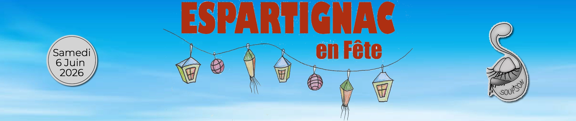 Programme 2025 - 1 - Fête du village d'Espartiganc le 6  juin 2026.